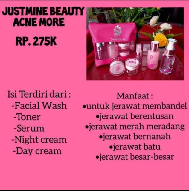 ⭐HS⭐ JUSTMINE BEAUTY SKINCARE ORIGINAL BPOM