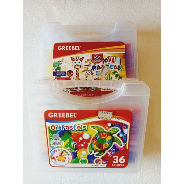 

KRAYON CRAYON OIL PASTELS GREEBEL 36 WARNA