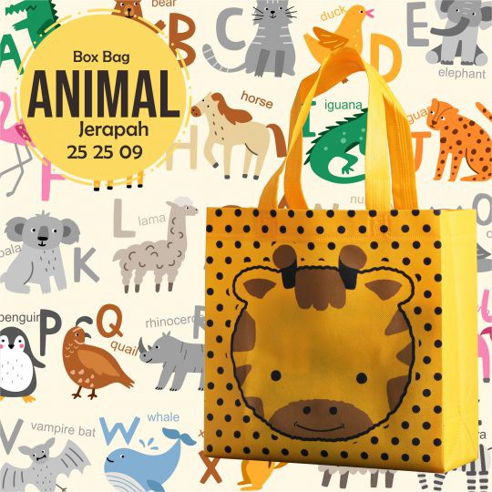 

[RF19]Goodie Bag Box Animal Karakter Jerapah