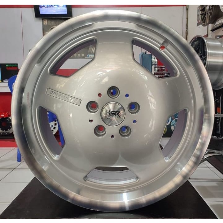 Velg R18 Mobil HRV Civic FD Innova HSR ROSTOCK EURO Ring 18 Lebar Celong I Toko Velg Surabaya