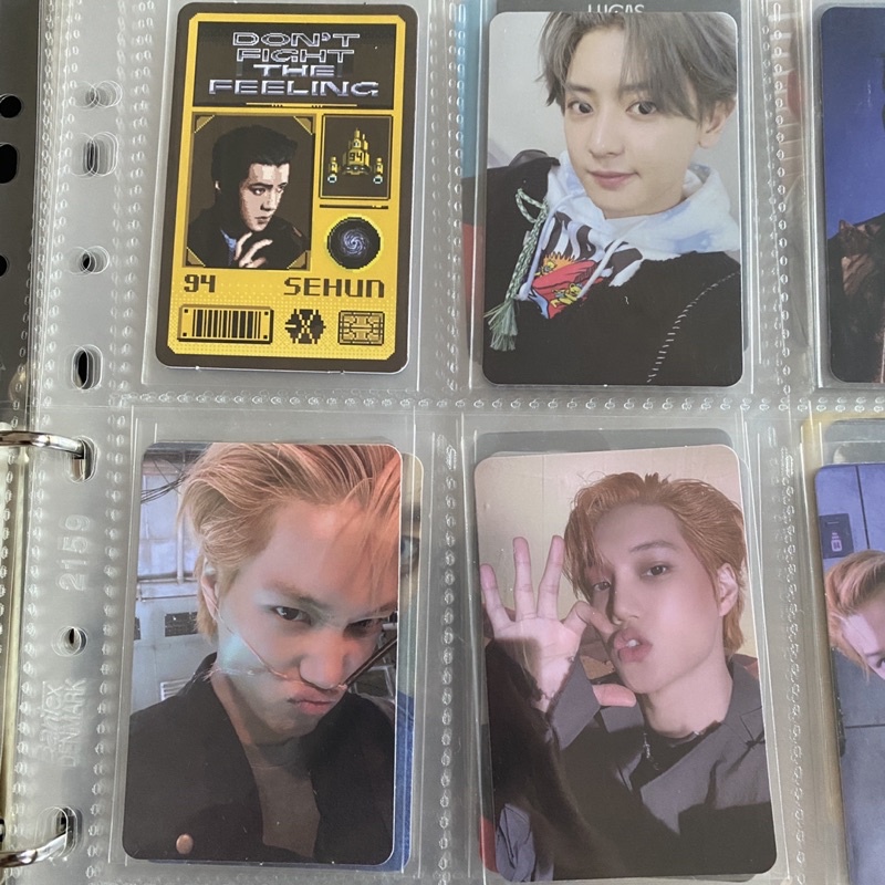 PHOTOCARD EXO DONT FIGHT THE FEELING KAI CHANYEOL PB 1 PB 2 EXPANSION