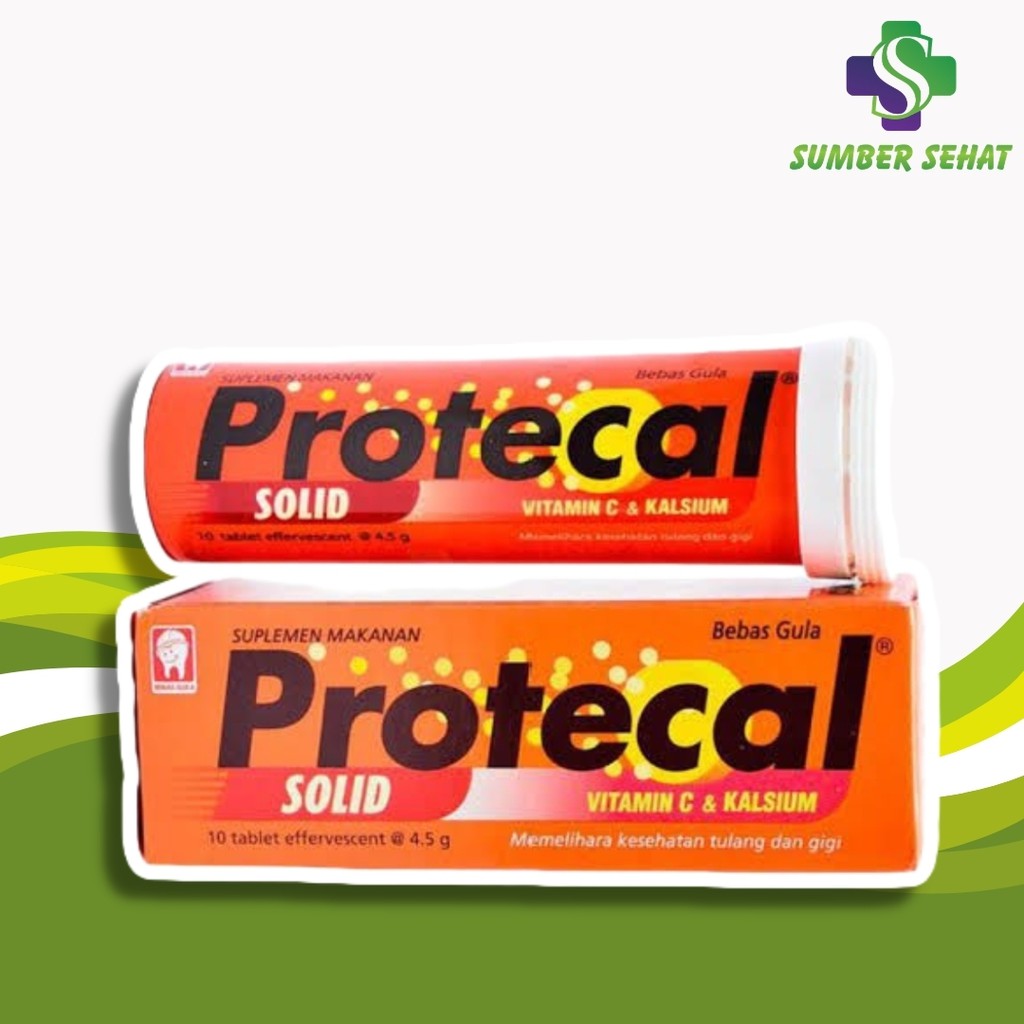 PROTECAL SOLID EFFERVESCENT (ORANGE) TUBE 10 TABLET