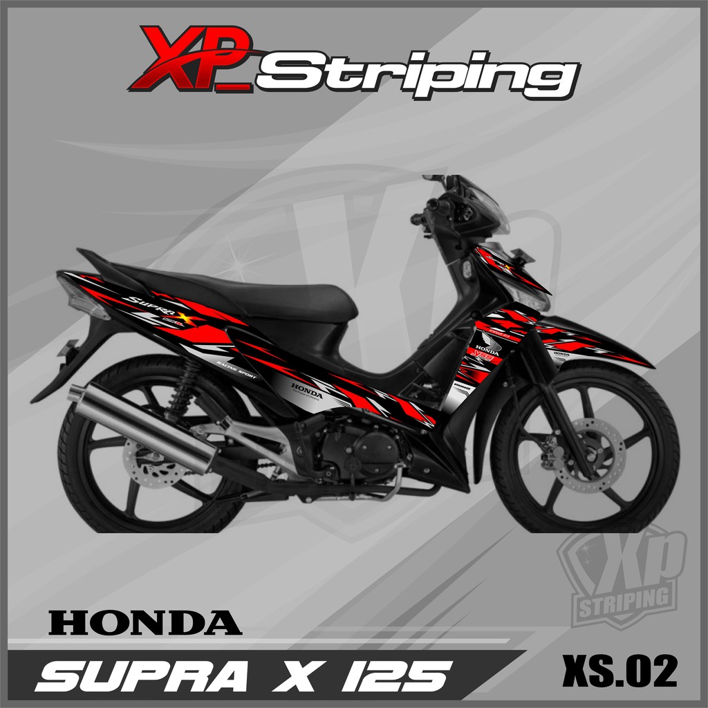 Jual Stiker Supra X125 Harga Terbaik Februari 2022 Shopee Indonesia