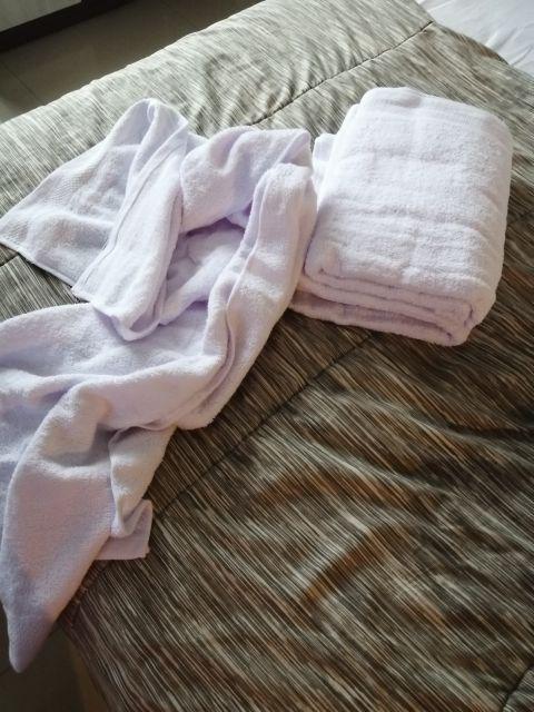 Handuk Hotel Putih Polos Halus 60x120