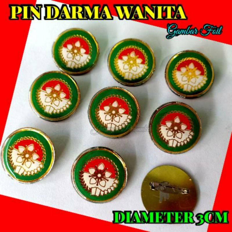 pin dharmawanita persatuan termurah terlaris harga grosir pin dwp