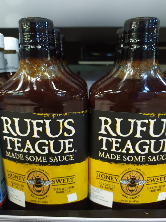 

RUFUS TEAGUE Barbeque Sauce Honey Sweet 16 Ons