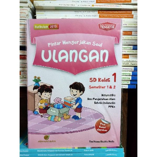 Pintar Mengerjakan soal Ulangan SD kelas 1