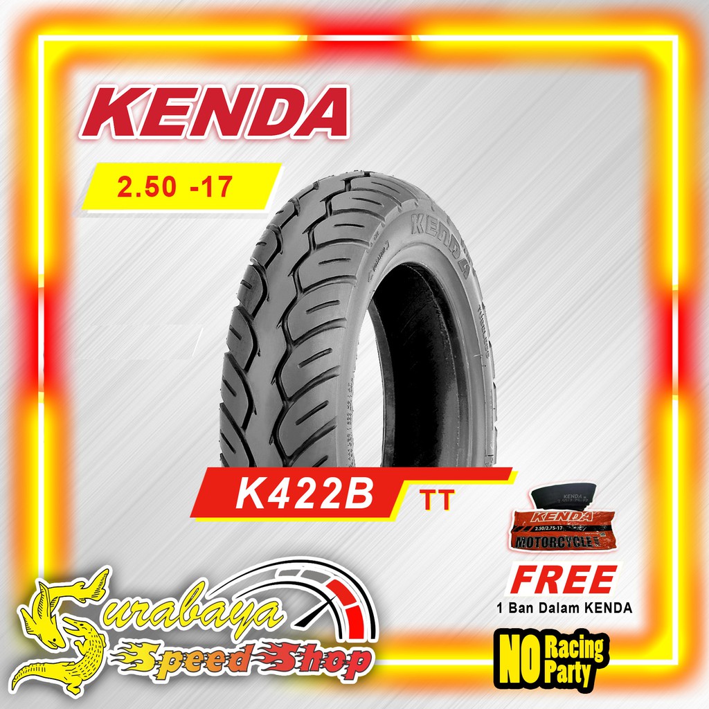 Ban Motor Kenda K422B TubeType UK 250 Ring 17