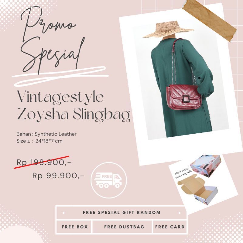 Mix Series - Casual - Alfisabags - Korean Slingbag - FREE BOX (READY SIAP KIRIM BISA COD) TAS CEWE T