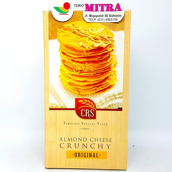 

CRS ALMOND CRISPY CHEESE ORIGINAL 150gr | OLEH KHAS ASLI SURABAYA KACANG KRISPI