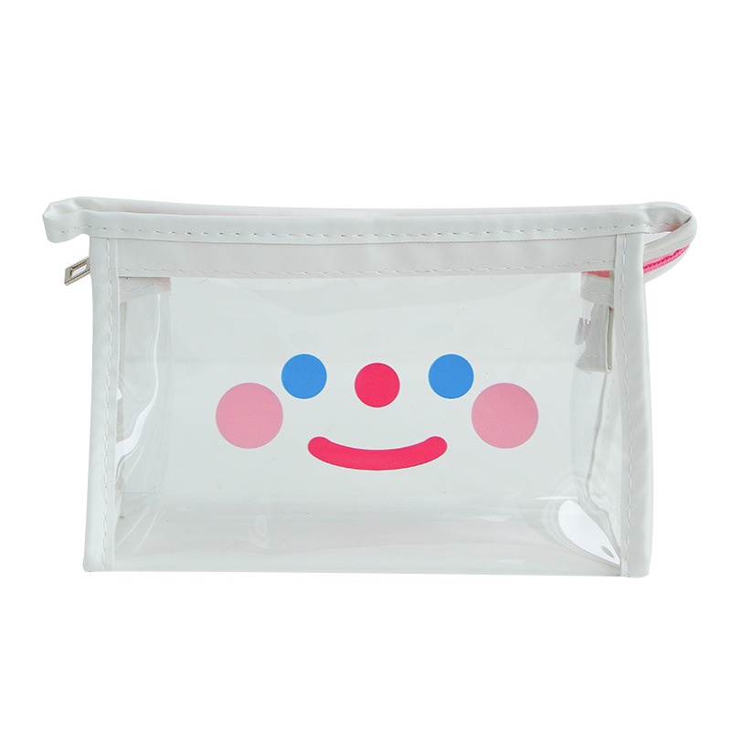 FINOM MASAYU - Pouch Make Up Transparan Kawai | Dompet Mika Kosmetik
