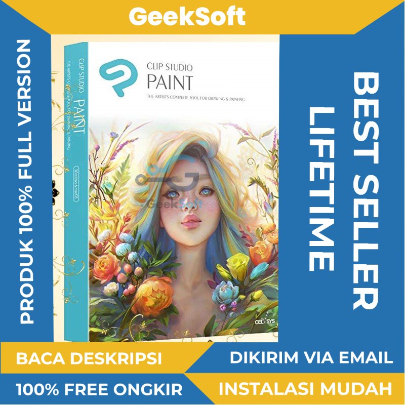 [FULL VERSION] Clip Studio Paint EX 1.11.1 LIFETIME - BONUS MATERIAL