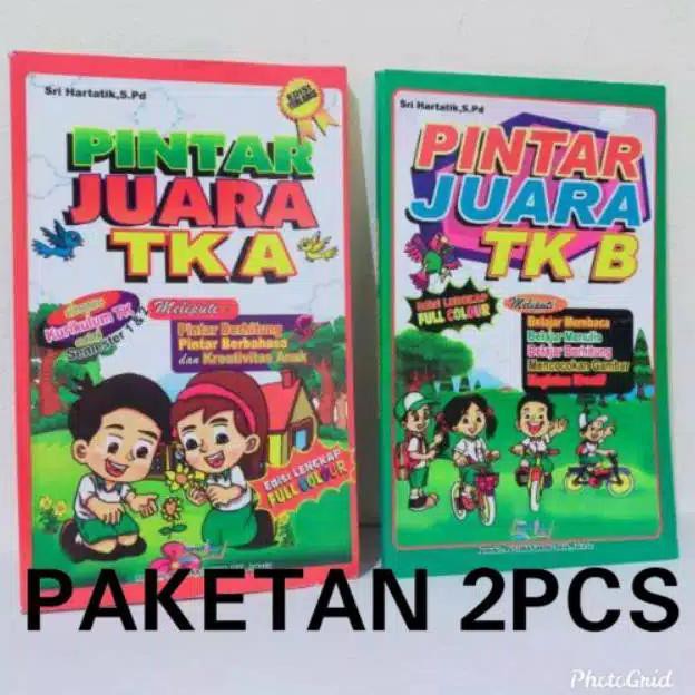Paketan Buku Anak Pintar Belajar Tk A B