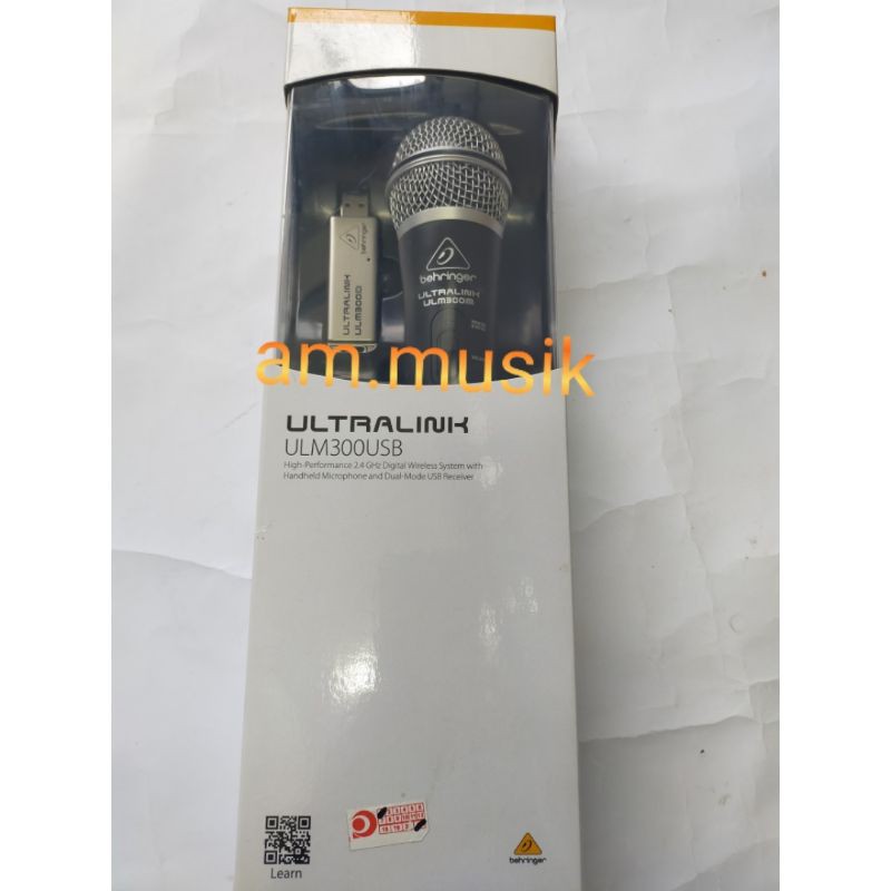 MIC WIRELESS USB BEHRINGER ULM 300