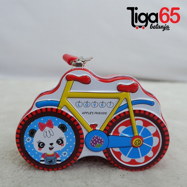 365 COIN BANK #40966 Celengan Gembok / Buka Tutup Karakter Fancy