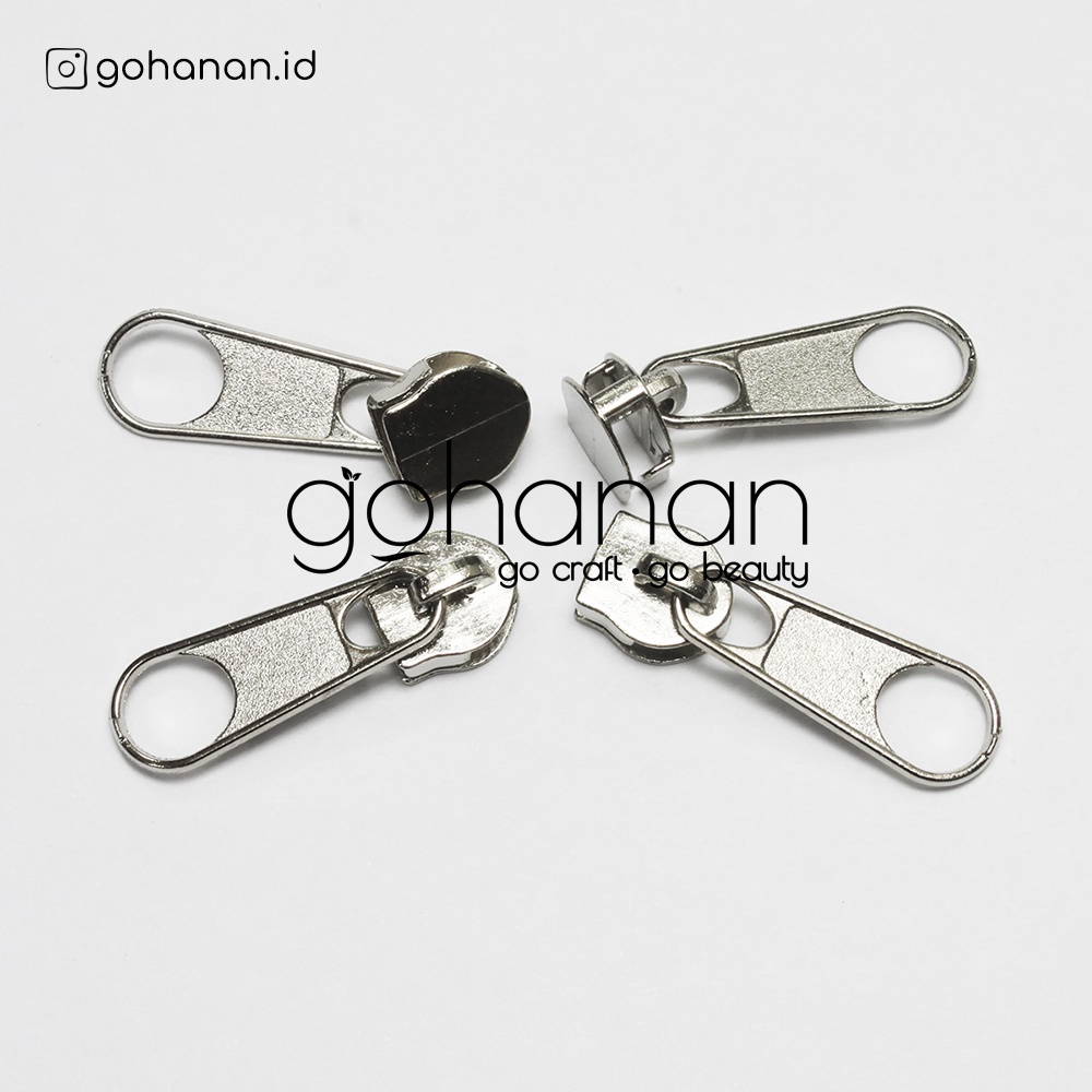 

Kepala Resleting No 5 Nikel