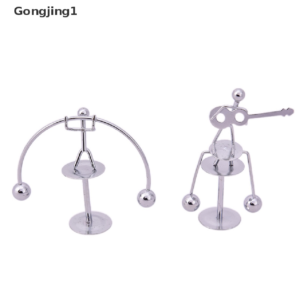 Gongjing1 Mainan Edukasi Sains Fisika Newton Pendulum Cradle Balance Bahan Stainless Steel