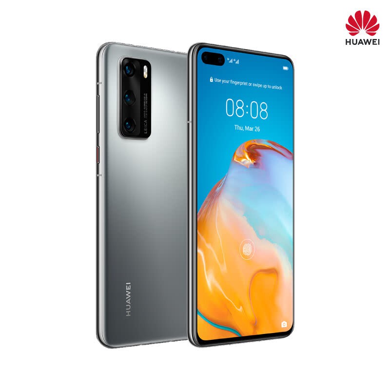 Huawei P40 Ram 8/128 GB Triple Camera 50MP Free Huawei Car Charger - Garansi Resmi