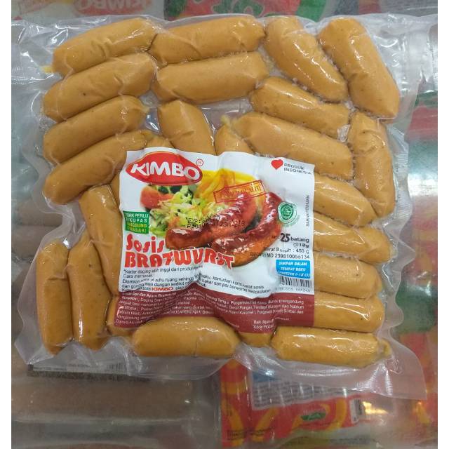 

KIMBO sosis mini bratwurst coctail 500gr