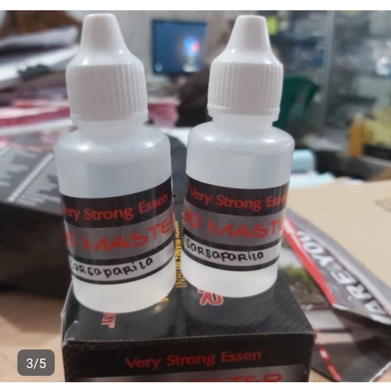 umpan essen biang murni biomaster 30cc atau 10ml botol kaca untu rasa tertentu