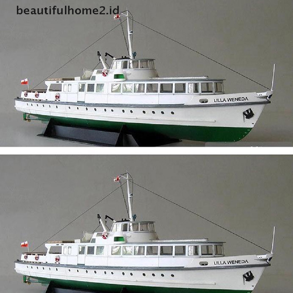 (Beautifulhome2) Buku Literatur Bahasa MandarinId Model Kapal Ferry 3d Diy Skala 1: 100