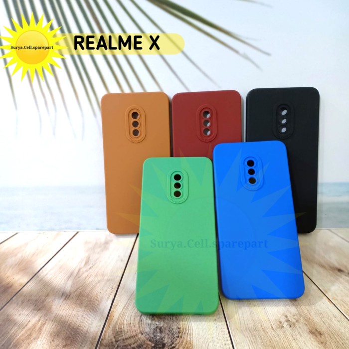 Case Slim Matte Pro Camera Realme X - SC