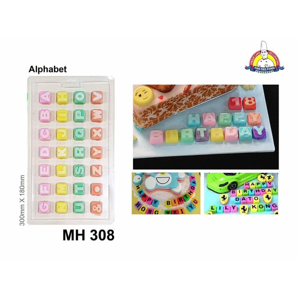 

Cetakan Coklat Bentuk Alphabet,Number Tan See Fong