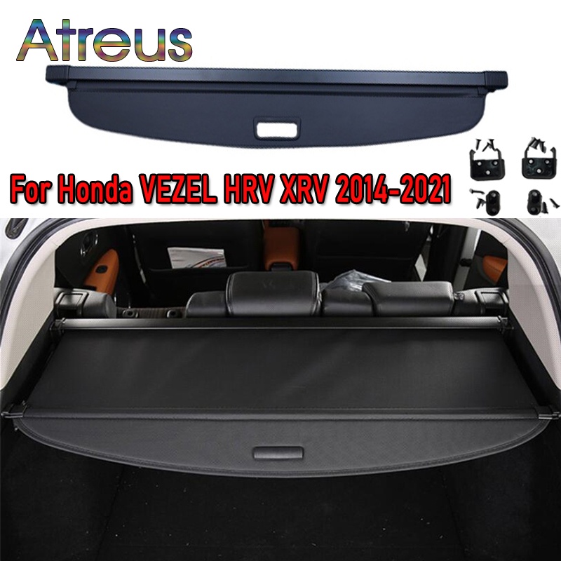 1 Set Cover Pelindung Keamanan Bagasi Belakang Mobil Untuk Honda HRV VEZEL XRV HR-V XR-V 2014-2019