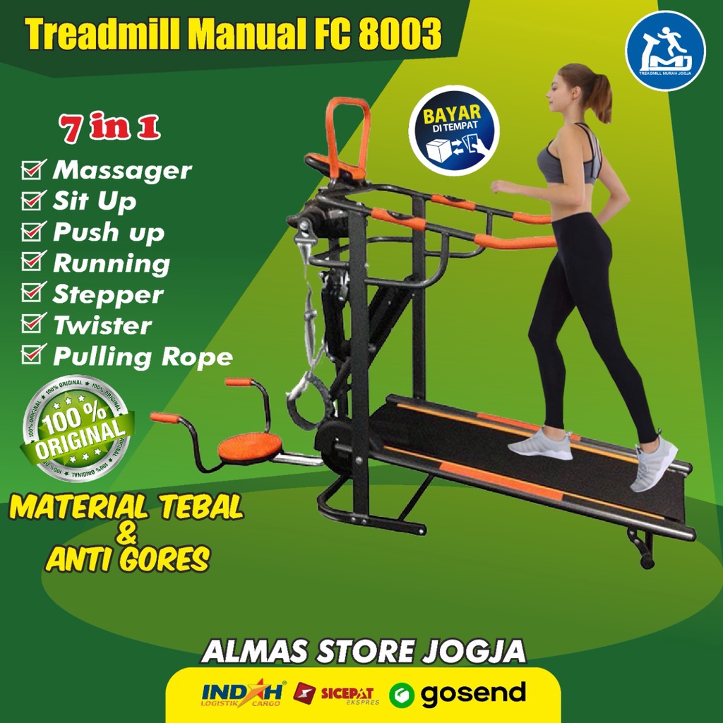 Treadmill Treadmil Tredmill Tredmil Tradmill Treamil Tratmill tridmill tridmil Manual Tanpa Listrik 