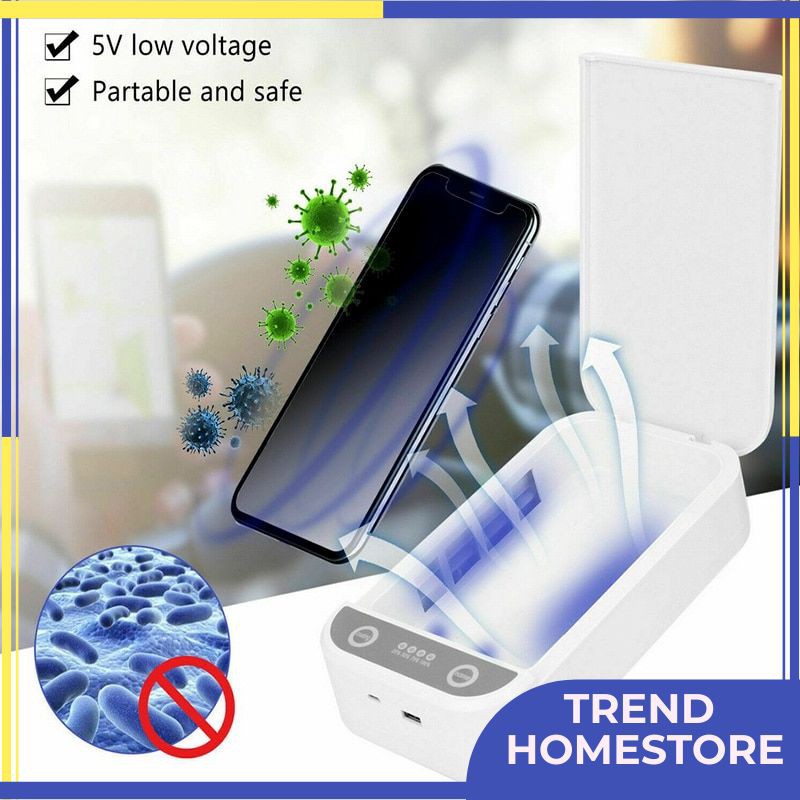 Lampu Desinfeksi Uv Sterilizer Box Jewelry Phones Cleaner Personal Sanitizer