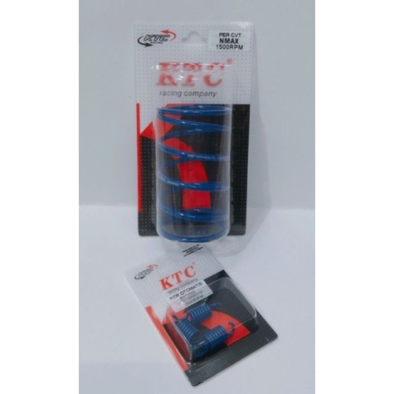 PAKETAN PER CVT KTC 1500&amp;1000RPM NMAX OLD/NMAX NEW/PCX VARIO 150 BEAT MIO/AEROX 155/LEXI KTC RACING