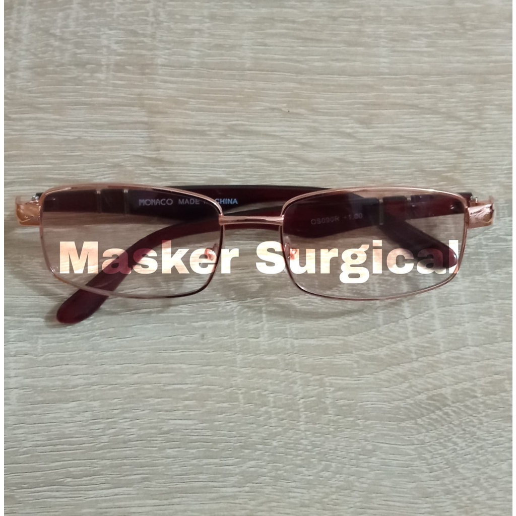 Kacamata Baca Lensa Dobel Untuk Jalan Dan Baca Plus 1.00 sd Plus 3.00 Pria Wànita - Kacamata lensa p