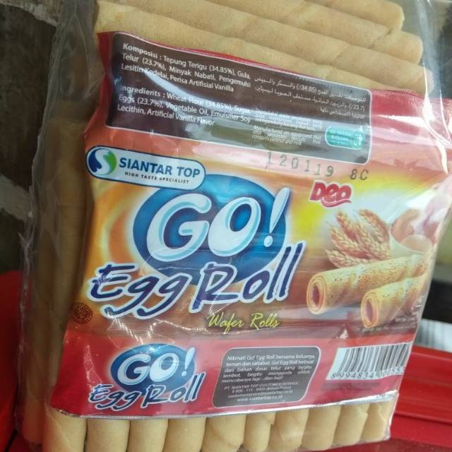 GO Egg roll mini 250 gr
