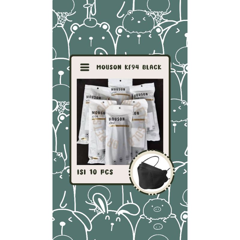 MASKER KESEHATAN MEDIS KF94 GROSIR