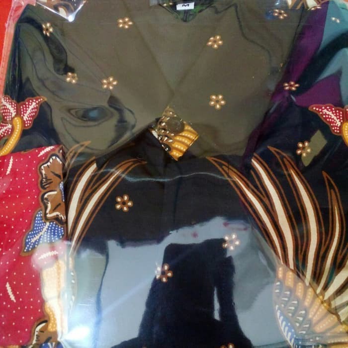 BAJU KEMEJA BATIK PRIA SOLO LENGAN PANJANG MOTIF ELANG-2