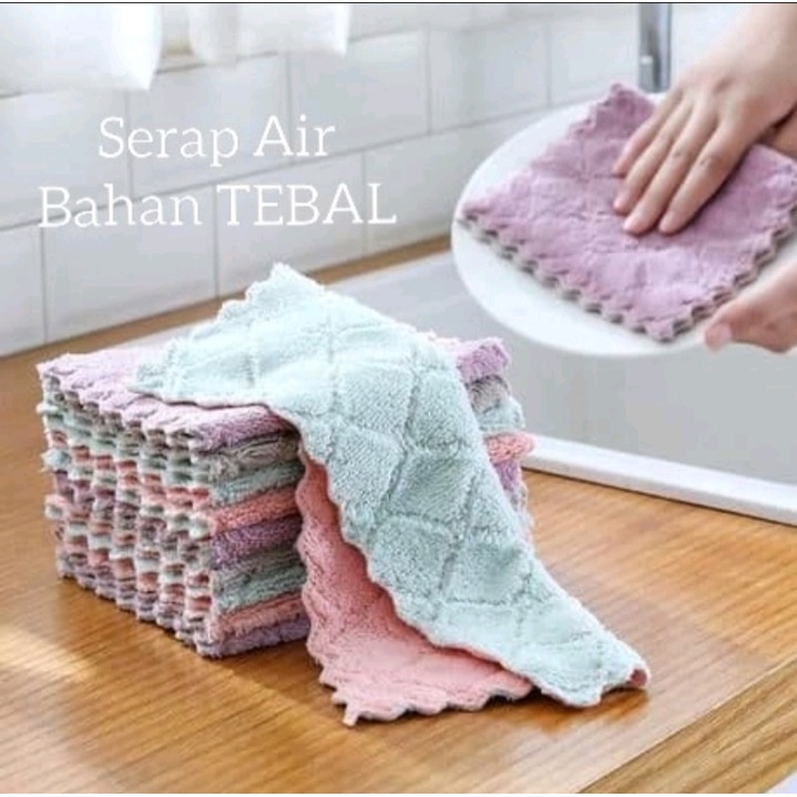 KAIN LAP MICROFIBER LAP PIRING LAP DAPUR