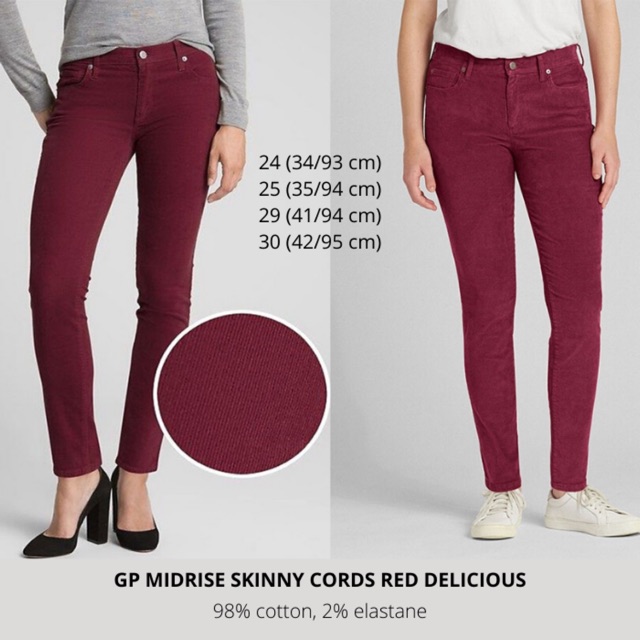 Celana panjang jeans wanita branded GAP original model skinny