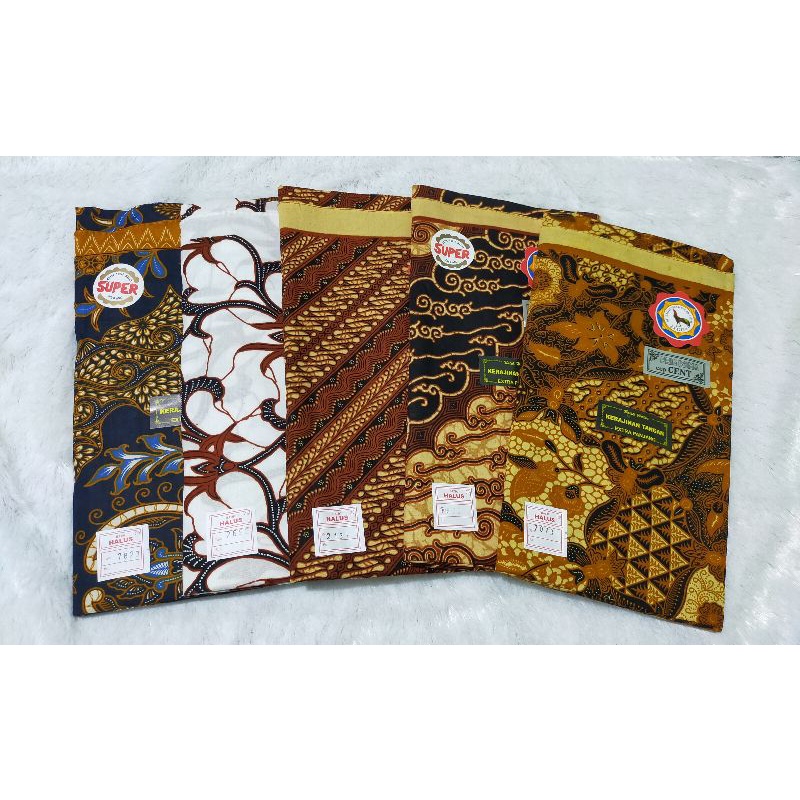 Kain Batik Panjang Jarit Jarik Original Cap Cent Jago Batik Premium seserahan bahan batik extra panj