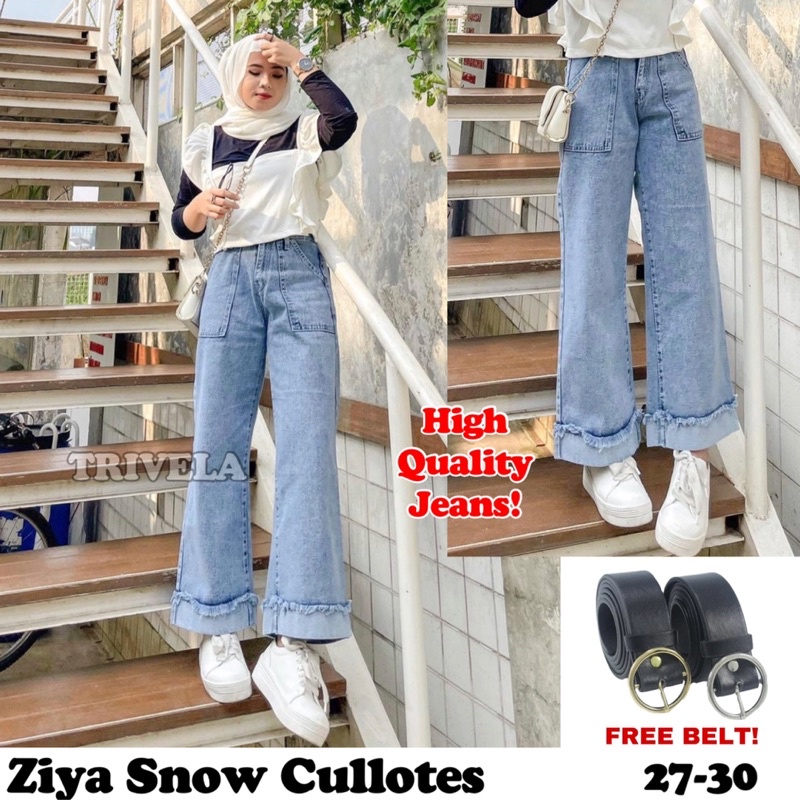 Ziya Snow Cullotes FREE BELT