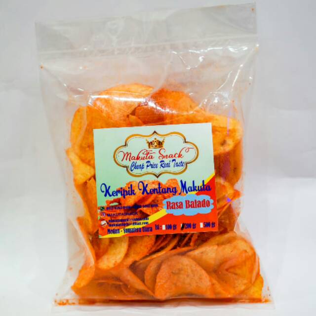 

kripik kentang balado makuta 200gr