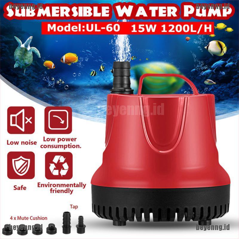 Bey 900-3800l / H 220-240v Pompa Air Submersible Untuk Akuarium Ikan