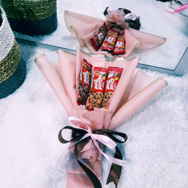 bouqeut snack jajan buket simple mini buket lamaran wisuda ultah