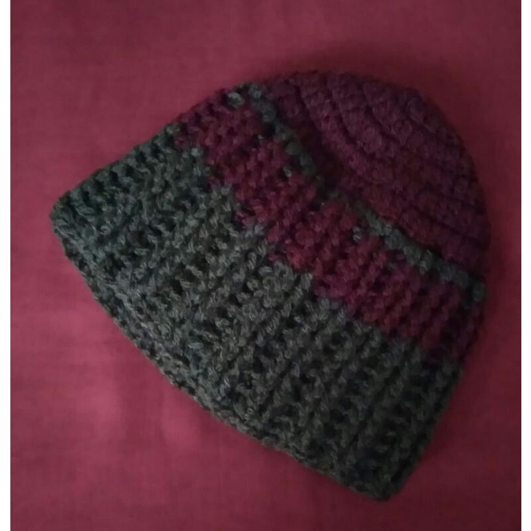 Topi Maroon Hijau Army