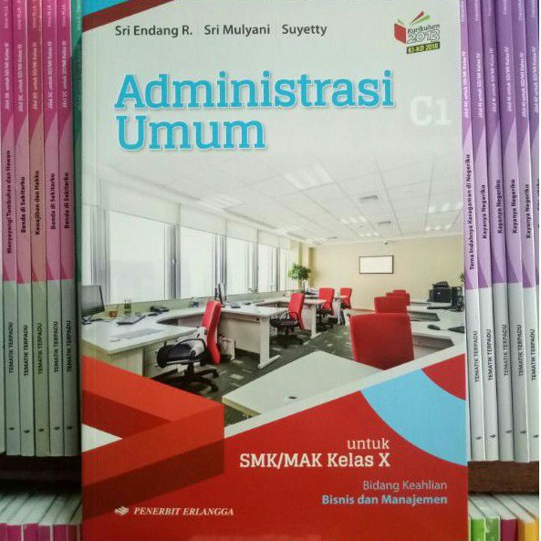 BUKU ADMINISTRASI UMUM SMK/MAK KELAS 10 REVISI KIKD ERLANGGA