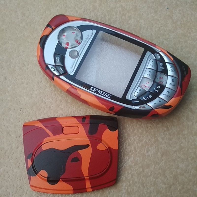 Casing Case Kasing Nokia N-Gage QD merah
