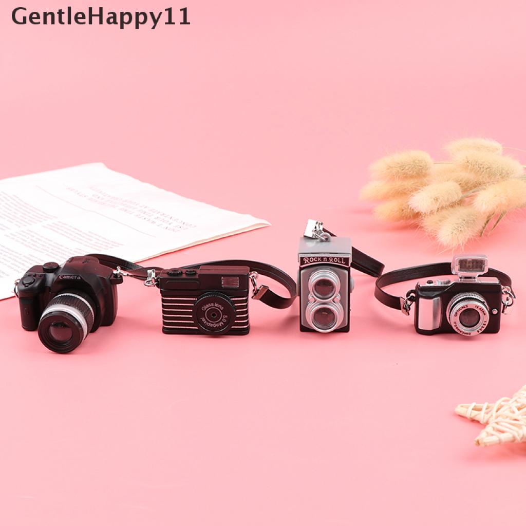 Gentlehappy 1Pc Miniatur Kamera SLR Digital Untuk Aksesoris Rumah Boneka