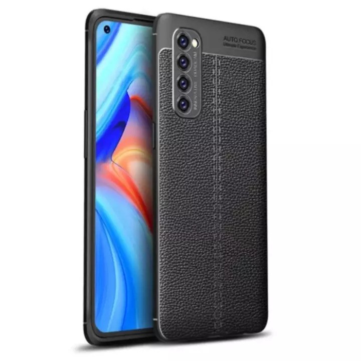 Case Reno 4 Pro AutoFocus Carbon Silikon