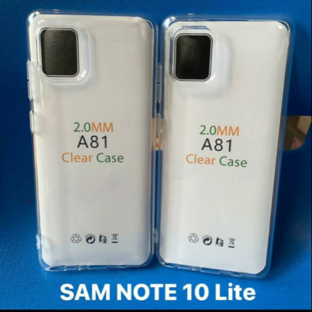 Samsung Note 10 Lite Soft Case Ultra Clear Premium