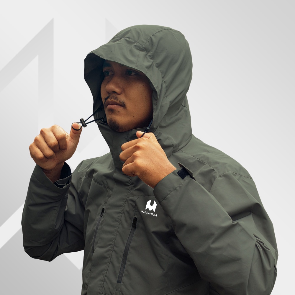 Hikemore Ridge Jaket Gunung Windproof Waterproof Outdoor Original