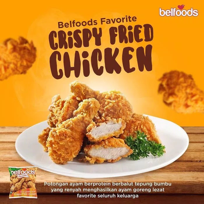 Belfoods Ayam Goreng Renyah 500 gram